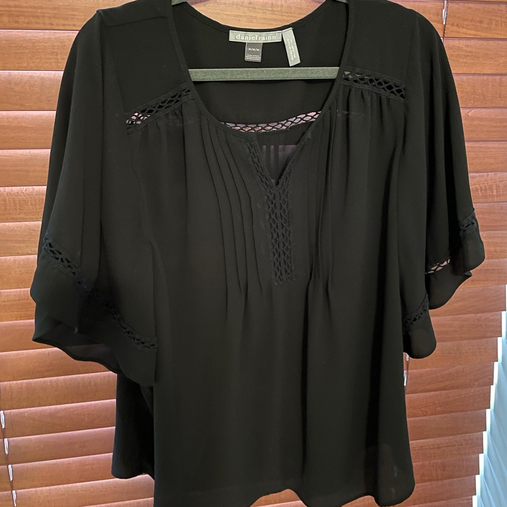 Maternity Daniel Rainn Butterfly Top